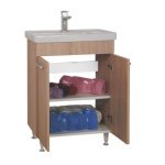 Mobilier baie, baza si lavoar, 60 cm, sonoma, seria 290, BadenMob - imagine 2