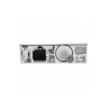 Set accesorii baie, 6 buc, cromat, SAS-1, Sanobi - imagine 2