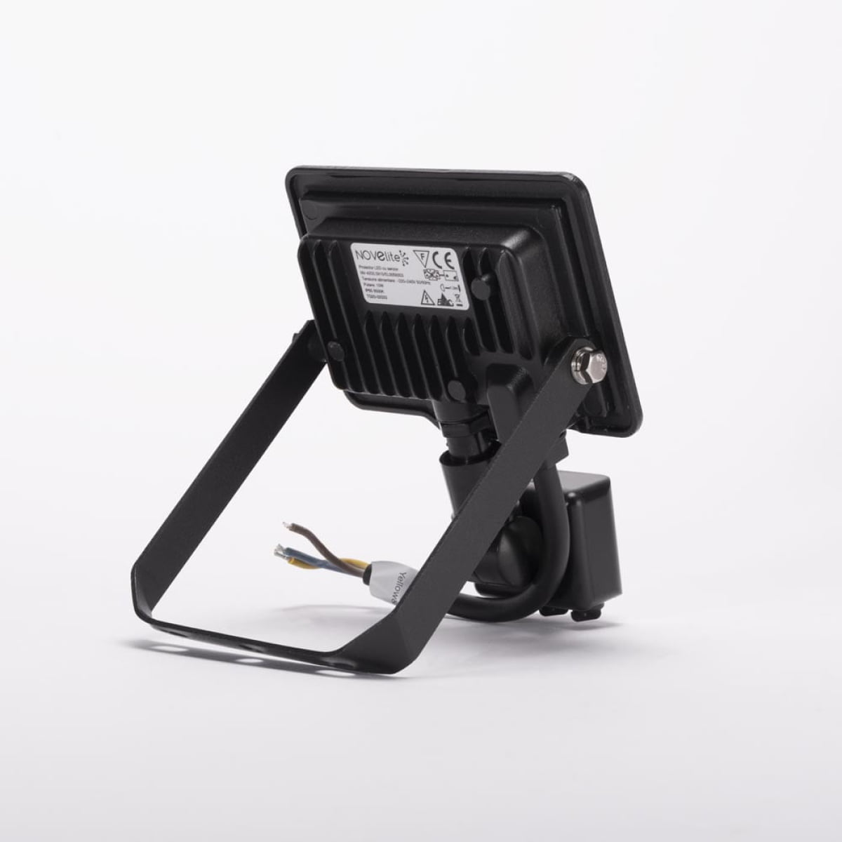 Proiector LED, cu senzor, slim, 10 W, negru, NV-4203.5915, Novelite - imagine 3