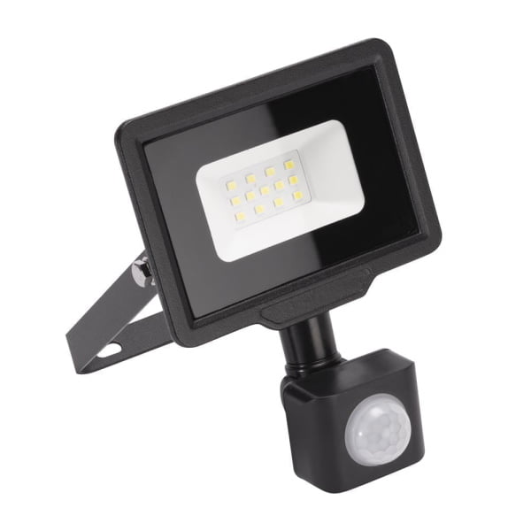 Proiector LED, cu senzor, slim, 10 W, negru, NV-4203.5915, Novelite