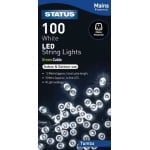 Instalatie Craciun, 100 LED, 13 m, lumina rece, interior / exterior, Tumba, Status - imagine 2