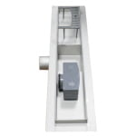 Rigola dus, inox, 70 x 7 cm, VEN-S707S, Ermetiq - imagine 4