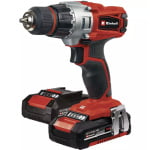 Masina de gaurit, fara fir, 2 acumulatori, TE-CD 18/2 Li Kit, Einhell
