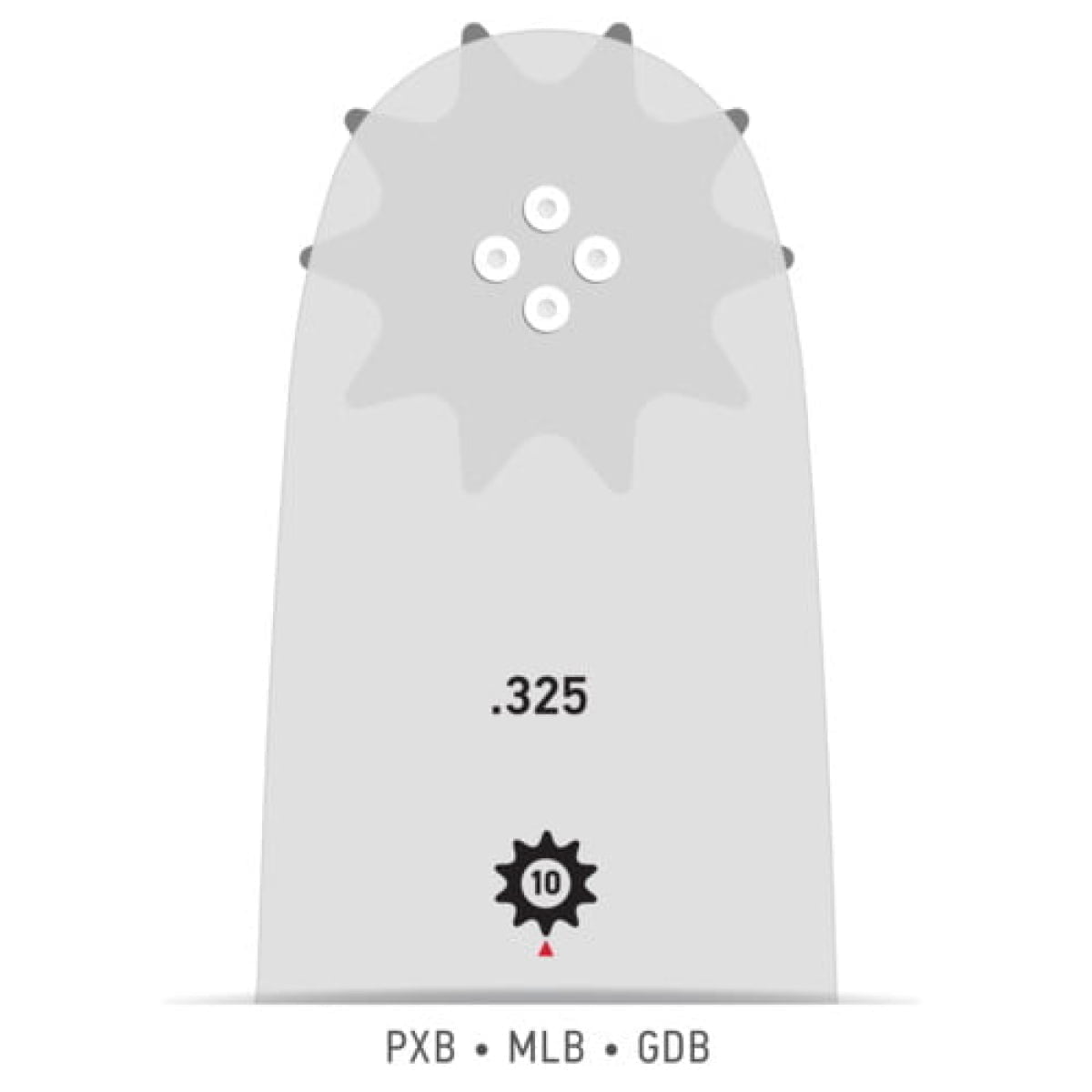 Sina de ghidaj, 38 cm, pas 3.25, 1.5 mm, Oregon - imagine 3