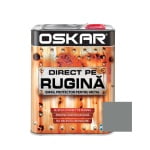 Vopsea alchidica, argintiu metalizat, 2.5 L, interior / exterior, Direct pe rugina, Oskar