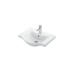 Mobilier baie, baza si lavoar, 45 cm, alb, seria 101, BadenMob - imagine 4
