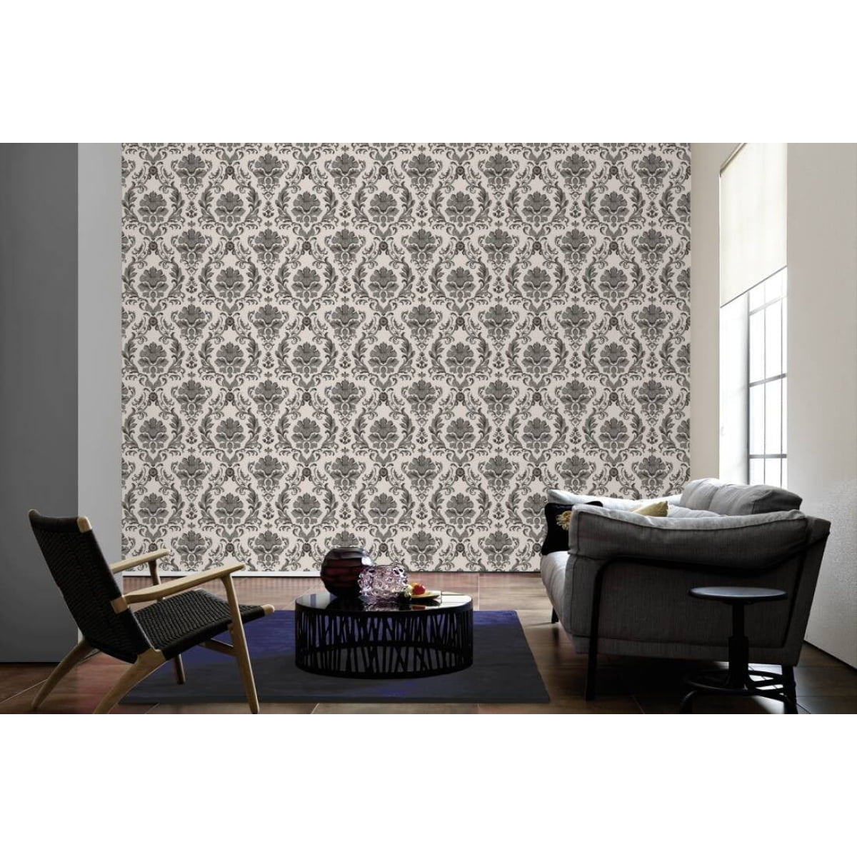 Tapet hartie, 10 x 0.53 m, model floral, 301901, AS Creation Concerto 3 - imagine 4