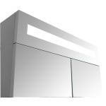 Oglinda baie, alb, 70 cm, seria 030, BadenMob - imagine 3