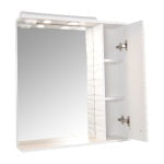 Oglinda baie, alb, 65 cm, seria 144, BadenMob - imagine 3