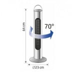 Radiator ceramic, FK52, oscilatie, 2 trepte 1000/2000W, timer, Home - imagine 4