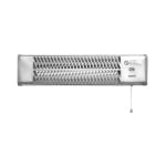 Radiator ceramic 1500w HCH-L1500WH alb - imagine 2