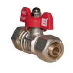 Robinet fluture pentru pexal, 16 x 1/2”, FI - imagine 3