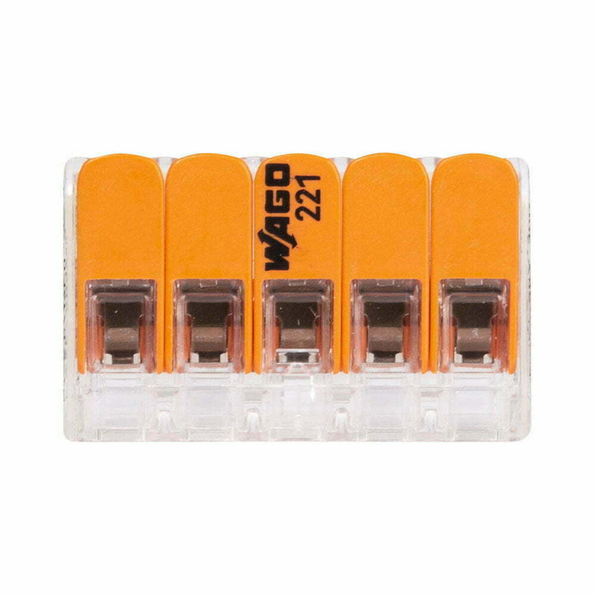 Clema legatura, 5 poli, 0,2-4 mm, 400 V, 32 A, Wago - imagine 2