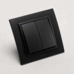 Comutator, negru mat, Zena, ST, Elbi Electric - imagine 2