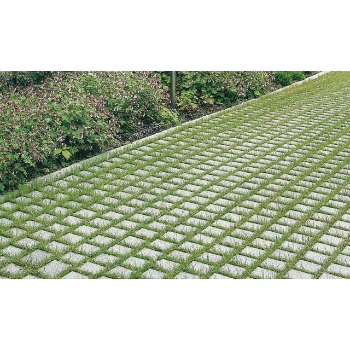 Pavaj rezidential, gri, 200 x 200 x 80 mm, ECOgreen, Semmelrock - imagine 2