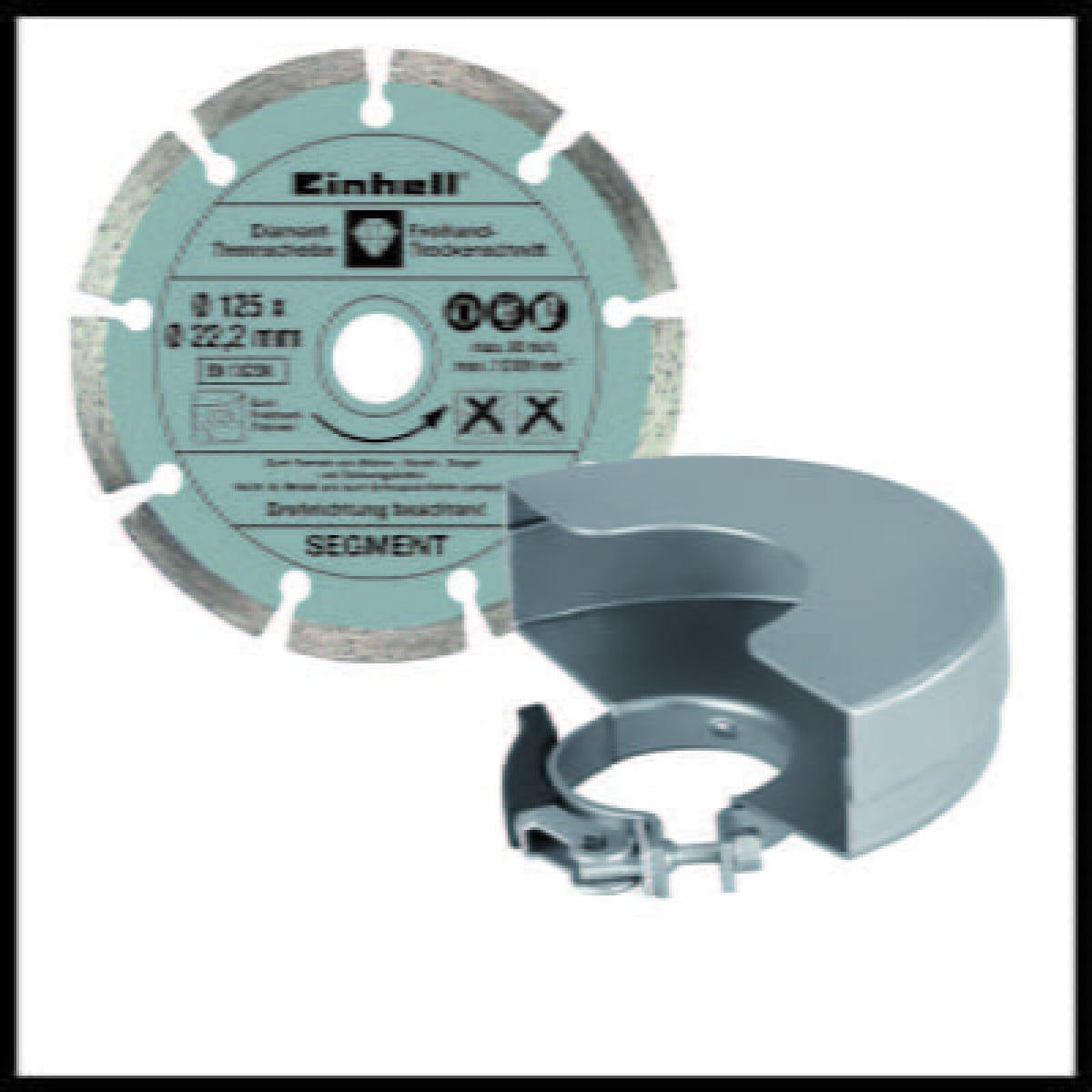 Polizor unghiular, 125 mm, 750 W, TE-AG 125/750 Kit, Einhell - imagine 9