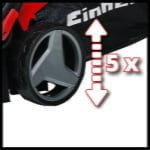 Masina de tuns gazonul, fara fir, GE-CM 36/34 Li (2 x 3,0Ah), Einhell - imagine 2