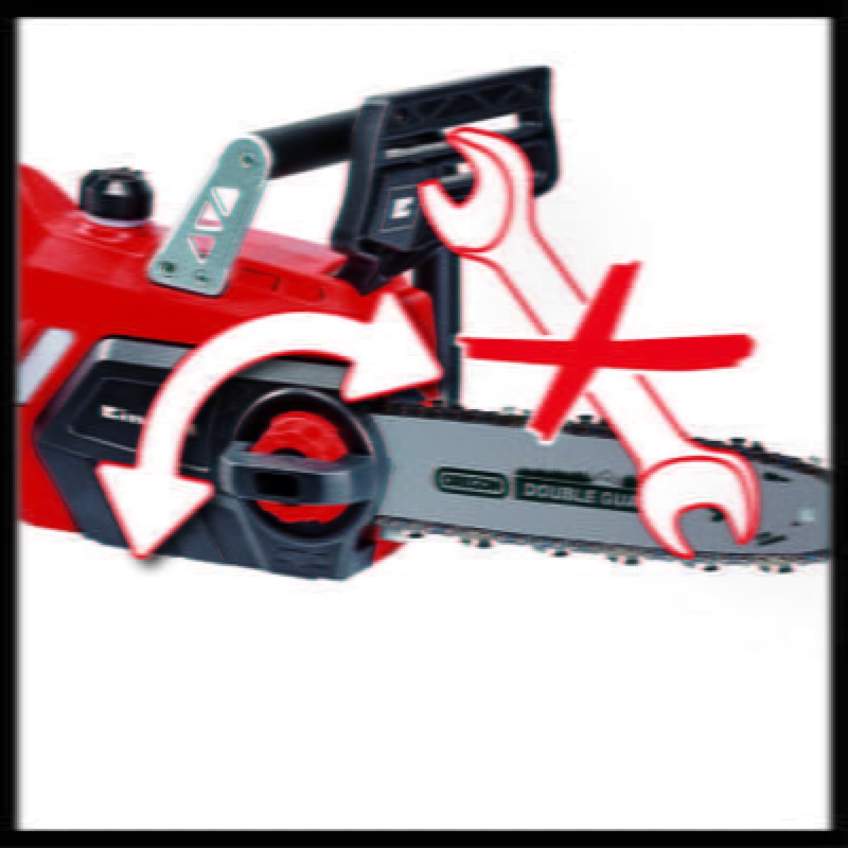 Fierastrau cu lant pe acumulator,  GE-LC 36/35 Li PXC, Kit cu 2 acumulatori, Einhell - imagine 3