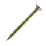 Holsurub, pentru lemn, cap înecat, oțel zincat galben, autofiletant, 3.5 x 50 mm