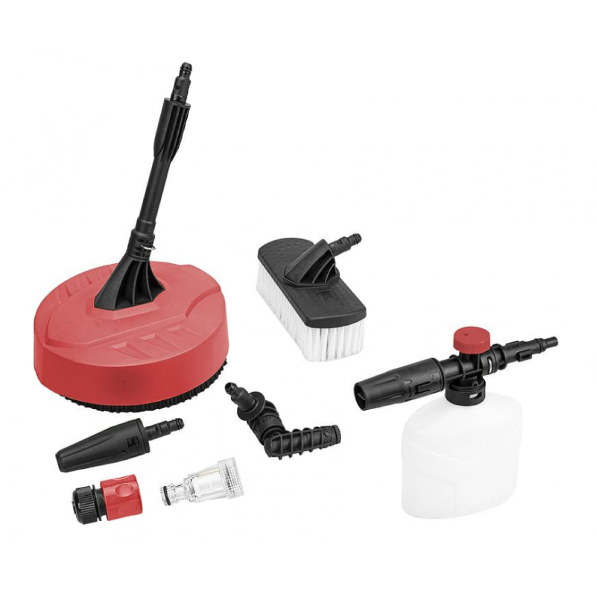Aparat de curatat cu presiune, 2100 W, 165 bar, motor inductie, cu accesorii, Worcraft - imagine 2