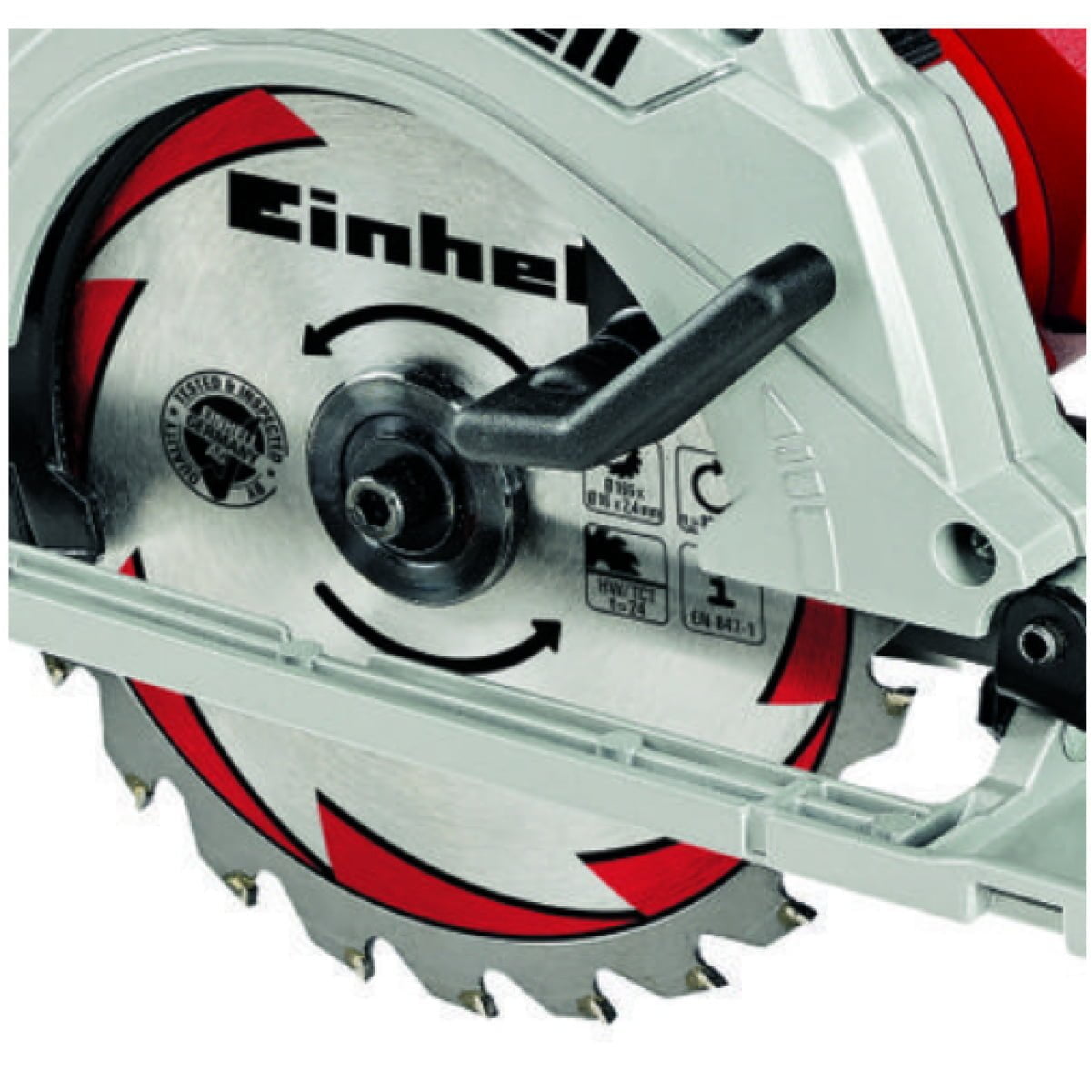 Fierastrau circular, manual, 1200 W, TE-CS 165, Einhell - imagine 4