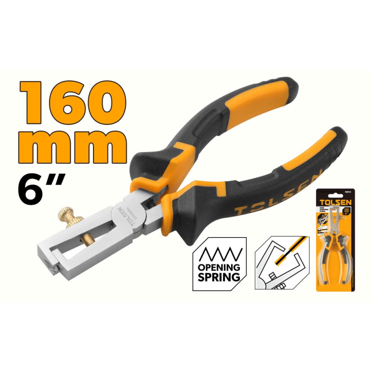 Cleste dezizolator, 160 mm, Tolsen - imagine 2
