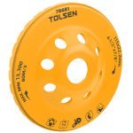 Disc diamantat cu segmente pentru slefuit suprafete beton, Turbo 125 mm, Tolsen - imagine 2