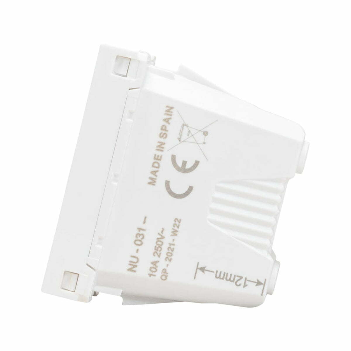 Priza, italian, 1M, alb, Unica, NU303118, Schneider Electric - imagine 2