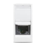 Priza internet, RJ45 UTP CAT5e, incastrata, alba, 1M, NU341018, Unica, Schneider Electric - imagine 2