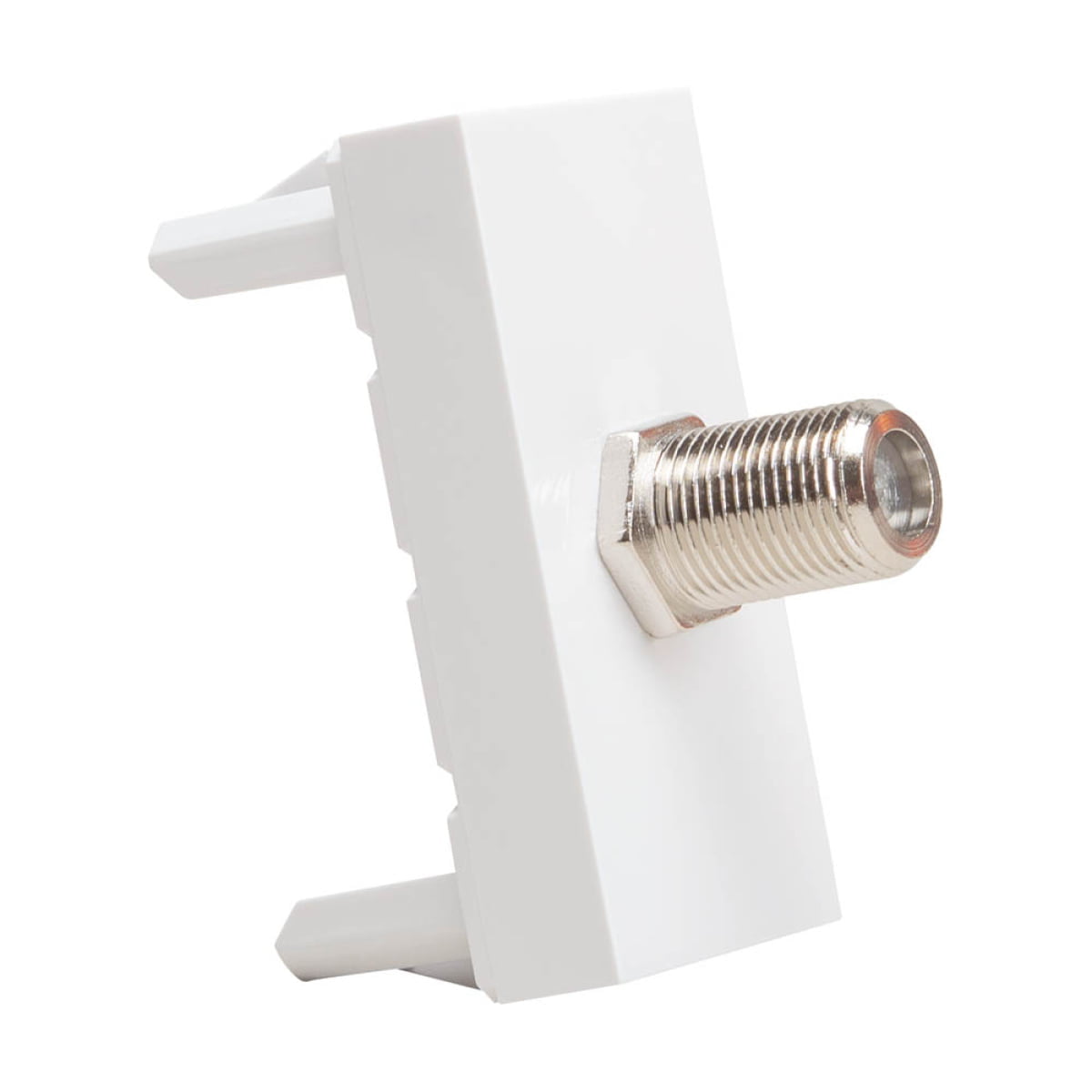 Priza TV, conector tip F, 1M, alb, Unica, NU346818, Schneider Electric - imagine 2