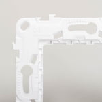 Suport de fixare, doză rotundă, 2M, plastic, Unica, NU7002P, Schneider Electric - imagine 3