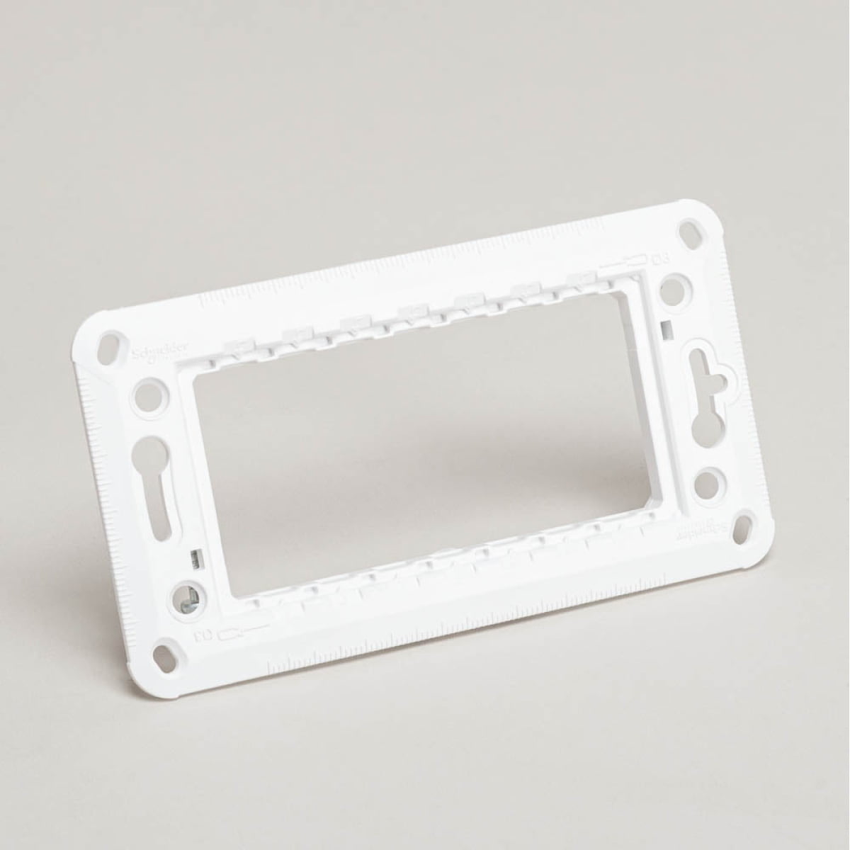 Suport de fixare, 4M, plastic, Unica, NU7104P, Schneider Electric - imagine 2