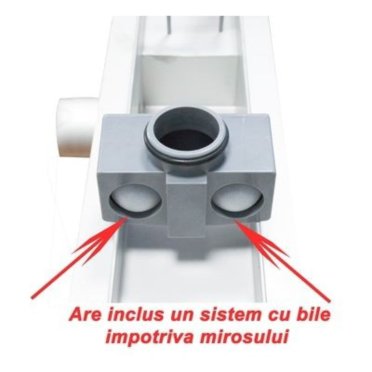 Rigola inox, 600 x 70 mm, VEN-S607B, Everpro - imagine 3