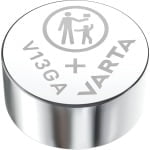 Baterii buton, V13GA, LR44, 1.5V, 125mAh, pachet 2 bucati, Varta - imagine 2