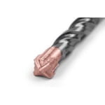 Burghiu, SDS Plus, 6 x 160 mm, 4-brit, pentru beton, Strend Pro - imagine 2