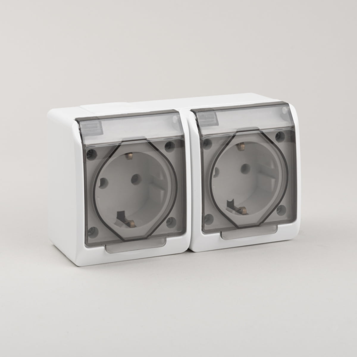 Priza dubla, cu capac, PT IP54 NV - imagine 3