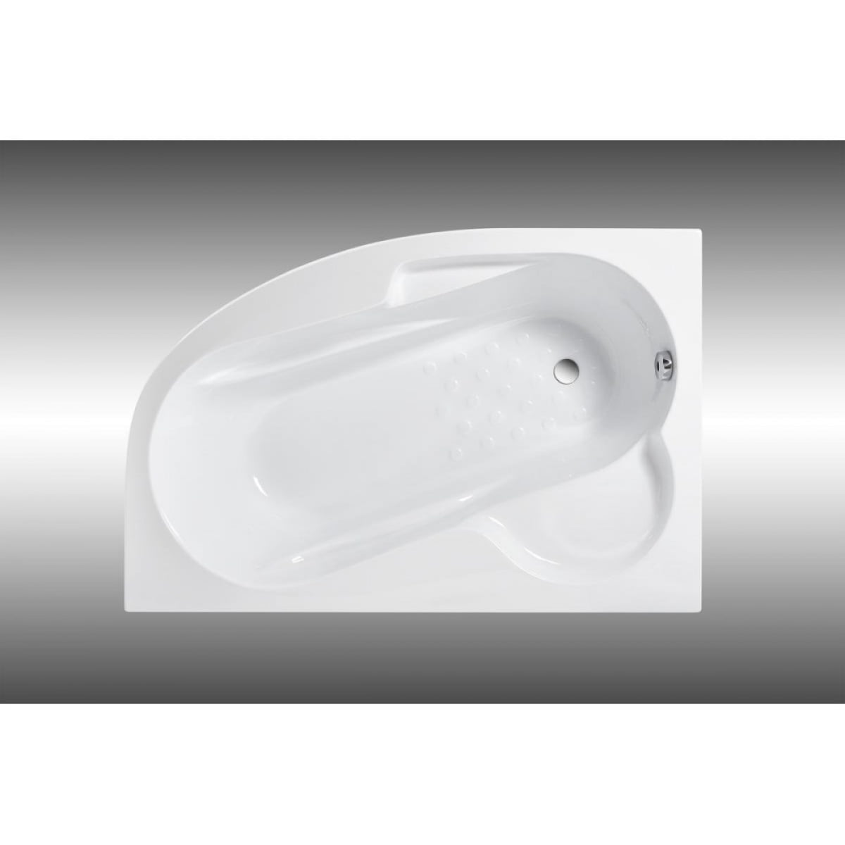 Cada baie, acril, 1500 x 1000 mm, colt dreapta, Saturn - imagine 3
