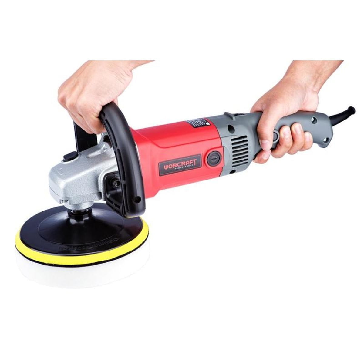 Polizor unghiular, polisat, 1200 W, turatie reglabila, 180 mm, Worcraft - imagine 5