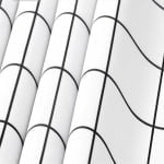 Perdea dus, SMALL GRID, 180 x 200 cm, Everpro - imagine 4