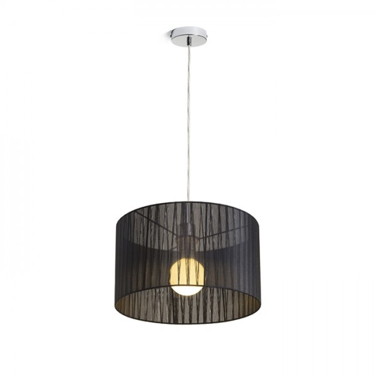 Lustra, suspendata, negru, 28 W, 230 V, E27, R13271, GLAMOUR 35/20, Rendl Light Studio - imagine 5