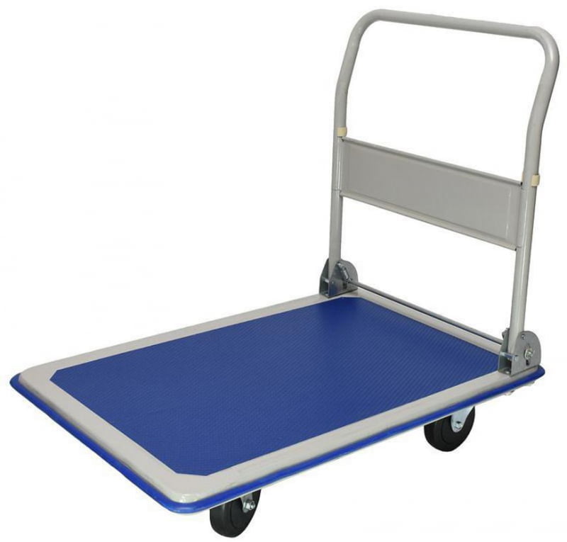 e1aafdedada62056bd9076eb4e2f27fc Carucior marfa, cu platforma, 300 kg, PH308, Strend Pro - imagine 1