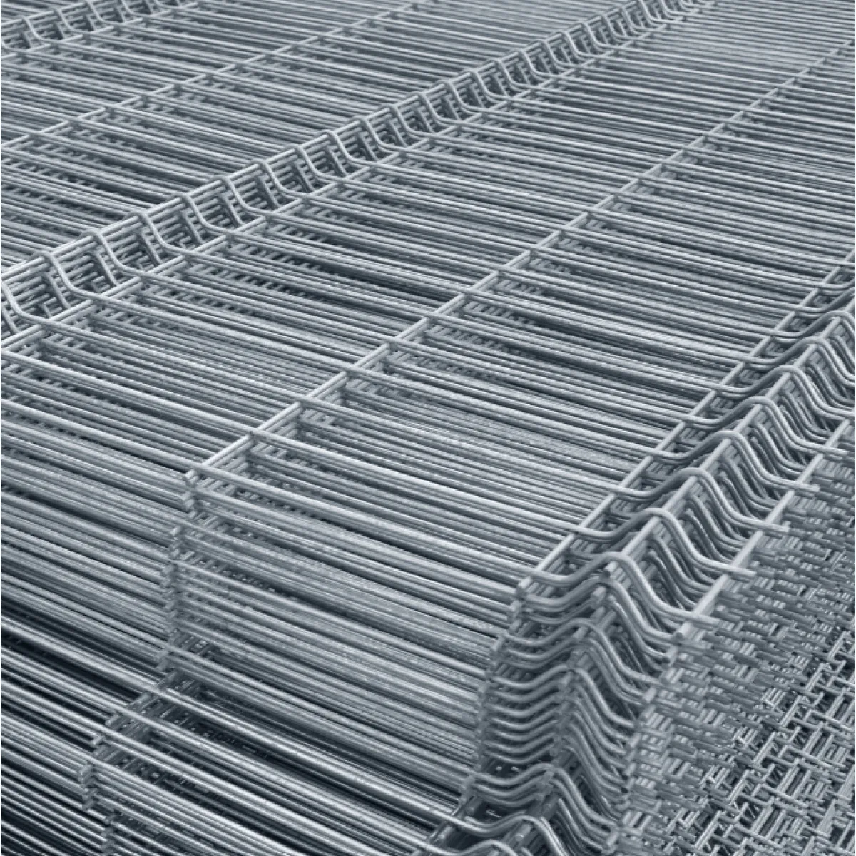Panou gard bordurat zincat Silvesrom 1500 x 2500 x 3.5 mm - imagine 2