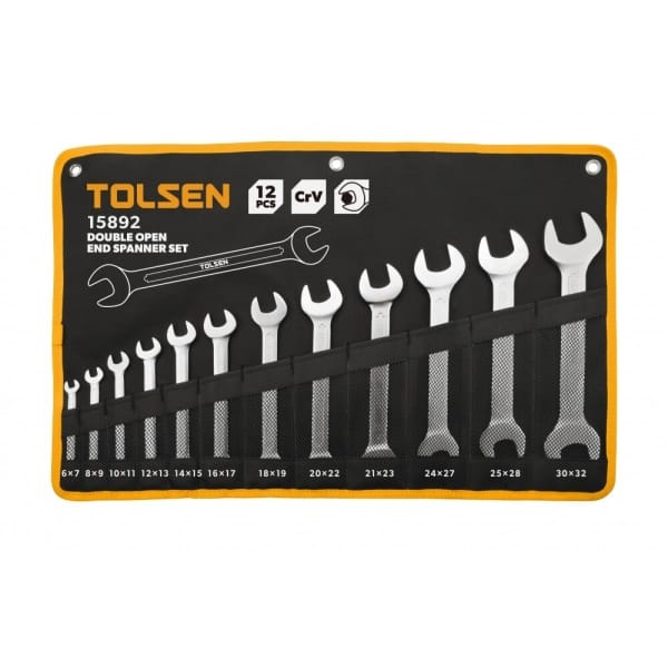 Set chei fixe, 6-32 mm, 12 bucati, CR-V, Tolsen