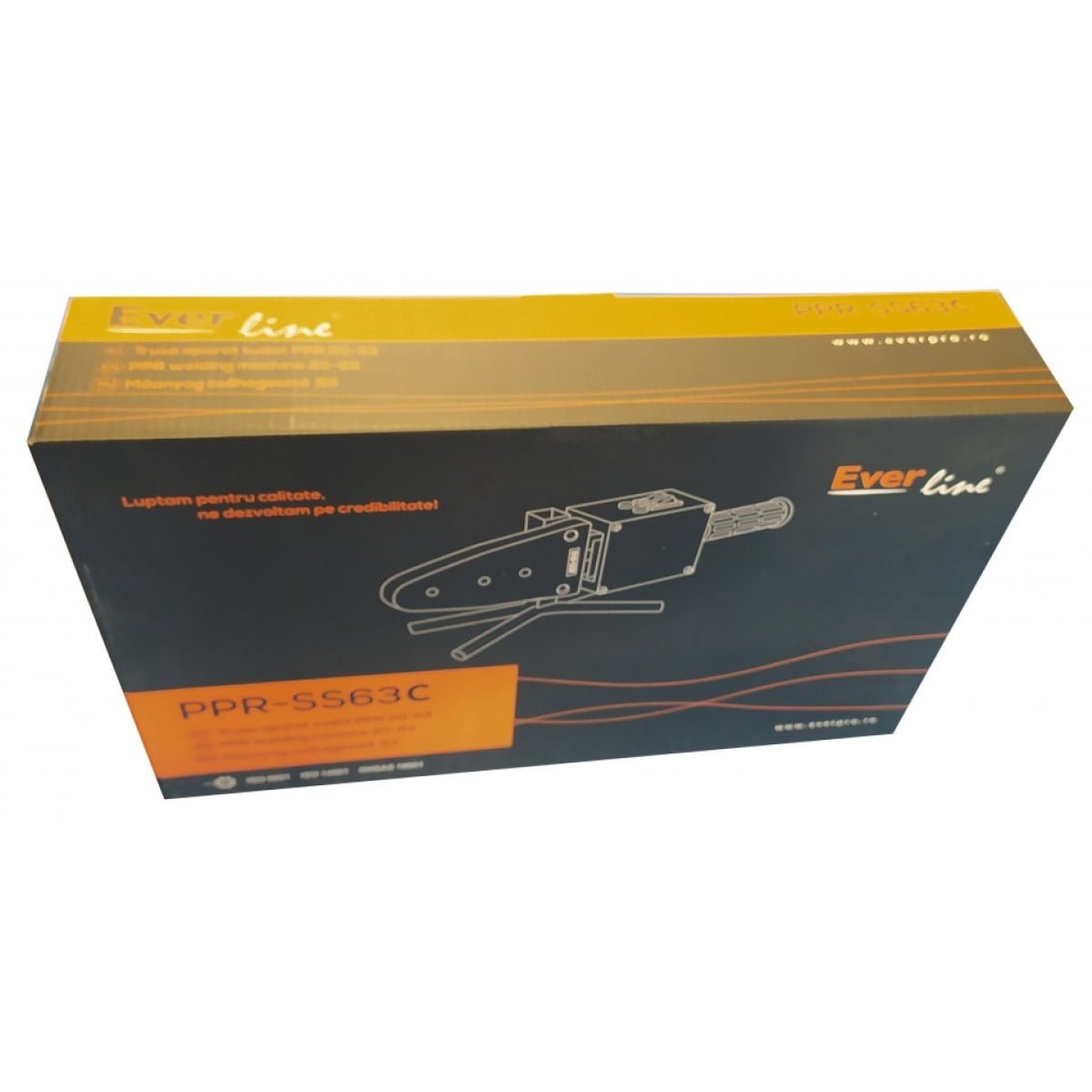 Trusa lipit tevi, 1500 W, 20-63 , PPR, SS63C, Everline - imagine 7
