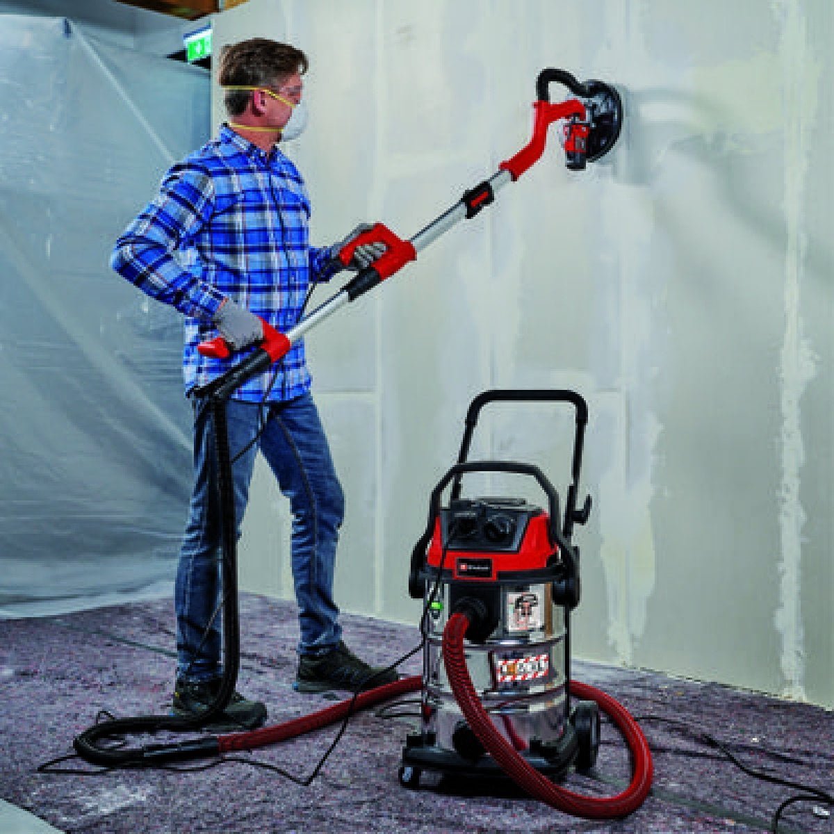 Aspirator umed-uscat, 1400 W, TE-VC 2230 SACL, Einhell - imagine 2