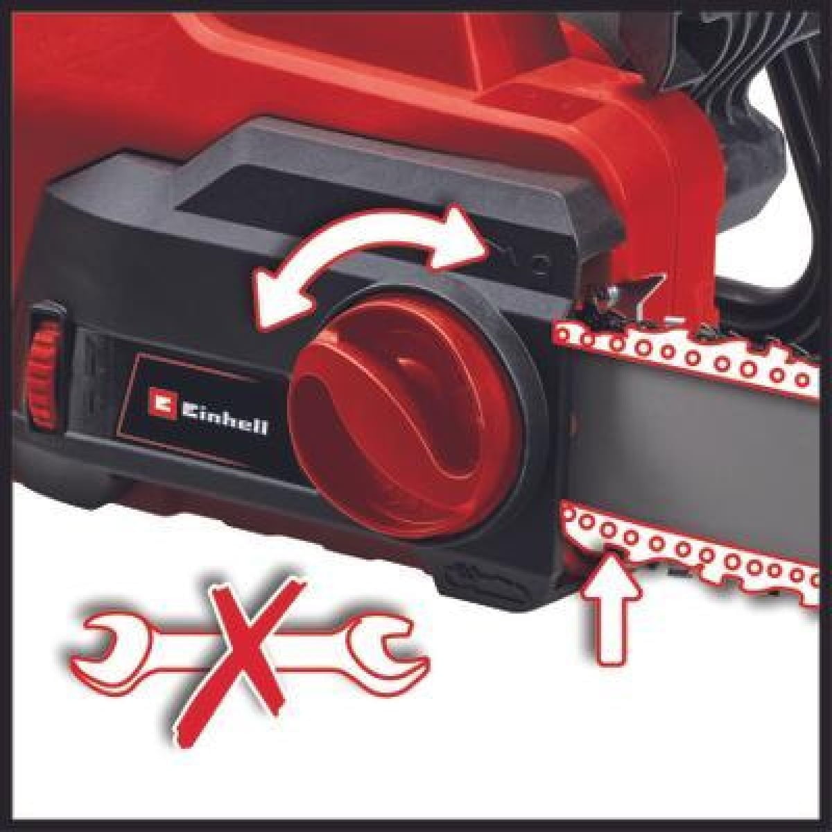 Fierastrau cu lant, 1900 W, GC-EC 1935, Einhell - imagine 4