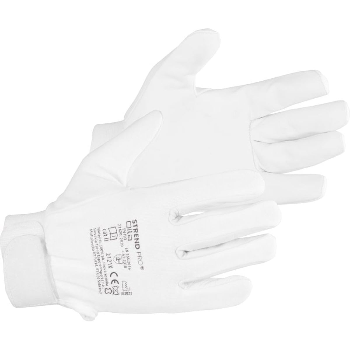 Manusi protectie, piele capra, XL, Dila, Strend Pro - imagine 2