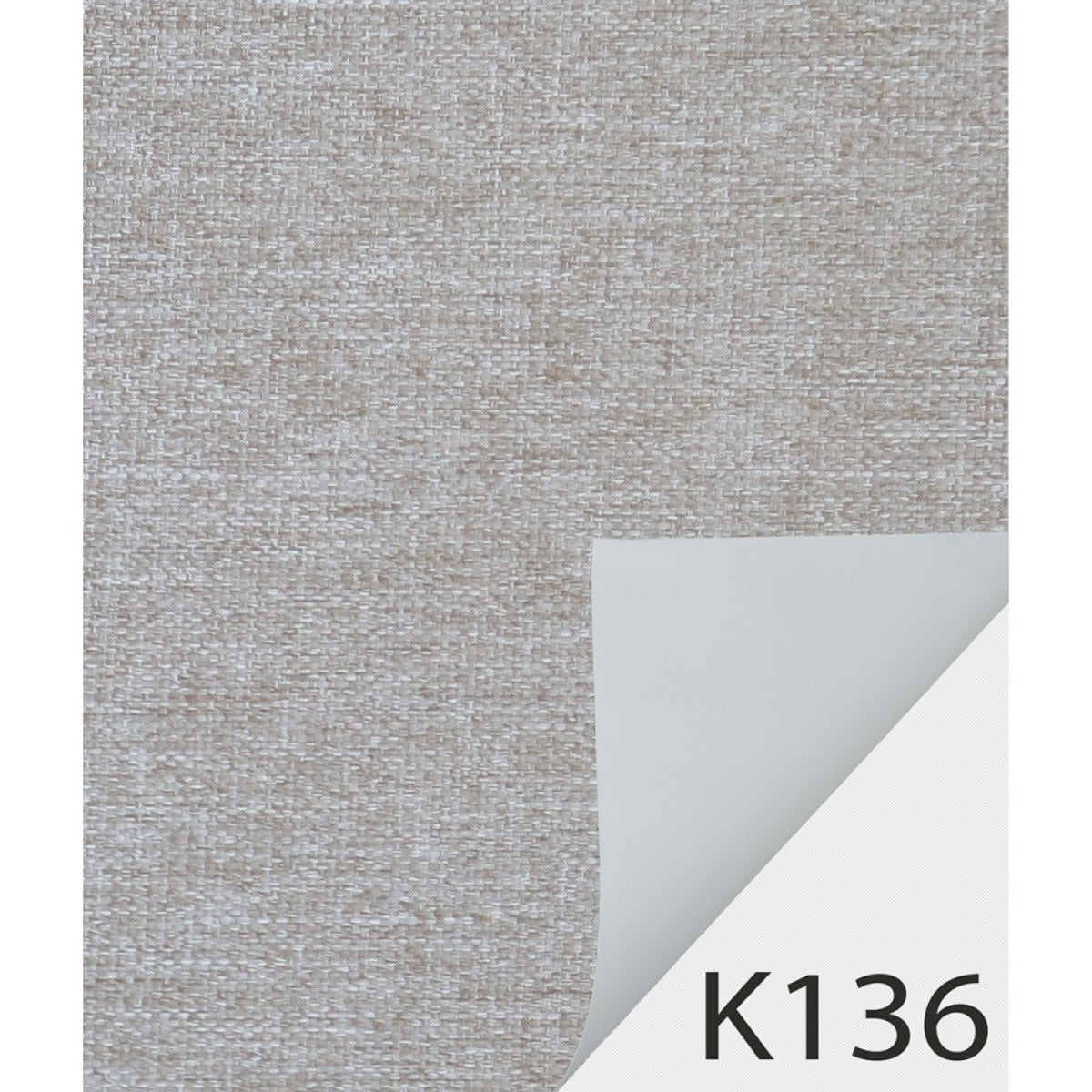 Rulou textil, 46x 170cm, TERMO- K136 gri - imagine 3
