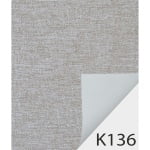 Rulou textil, 46x 170cm, TERMO- K136 gri - imagine 3