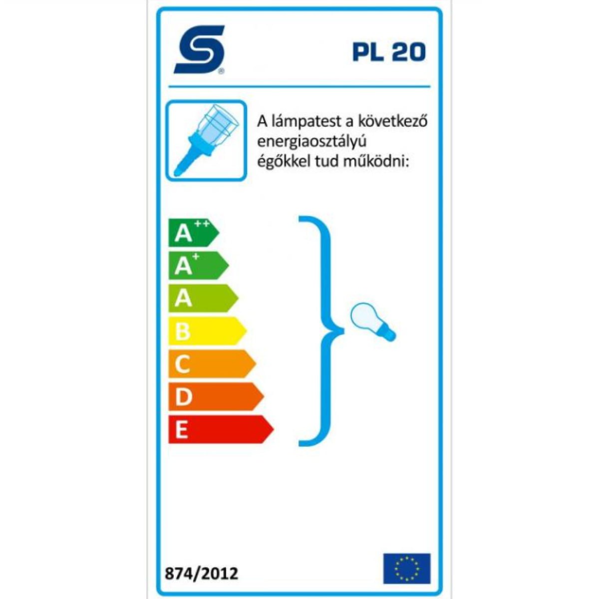 Lampa de lucru pentru exterior, IP44, PL 20 - imagine 2